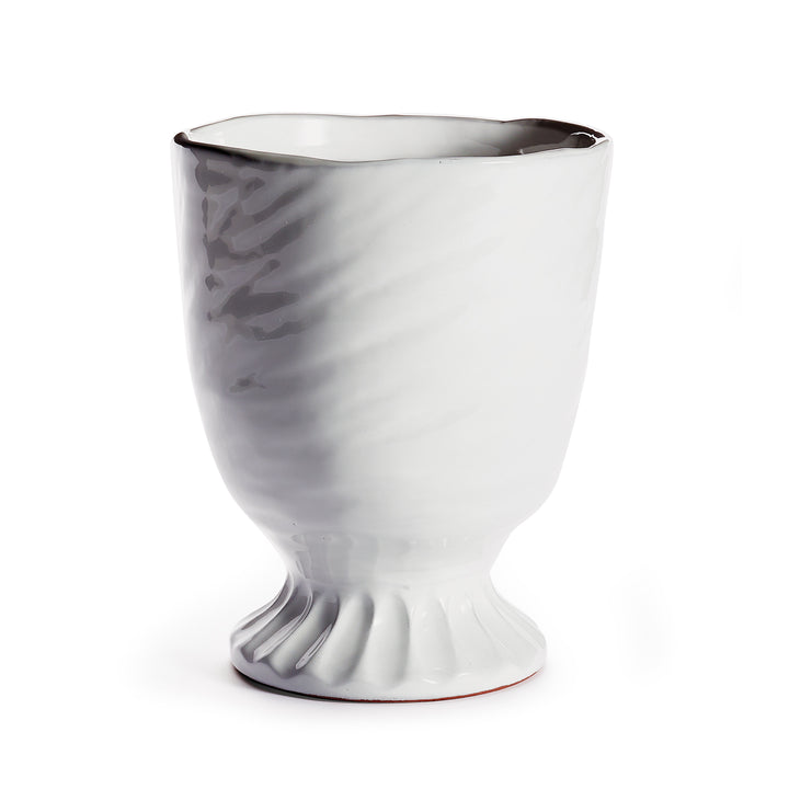 COLUMN FOOTED URN 11" - White