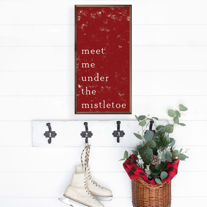 Meet Me Under the Mistletoe Red
