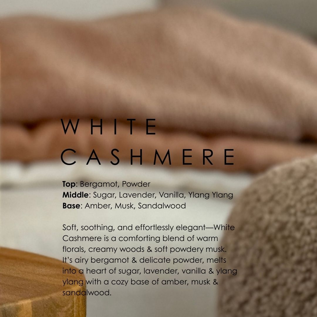 White Cashmere Car Diffuser