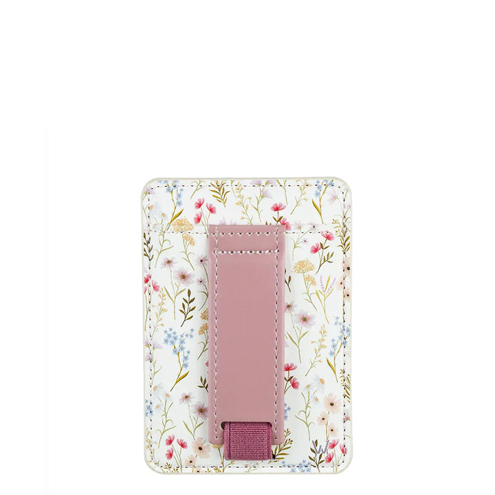 Wild Flower Magnetic Wallet