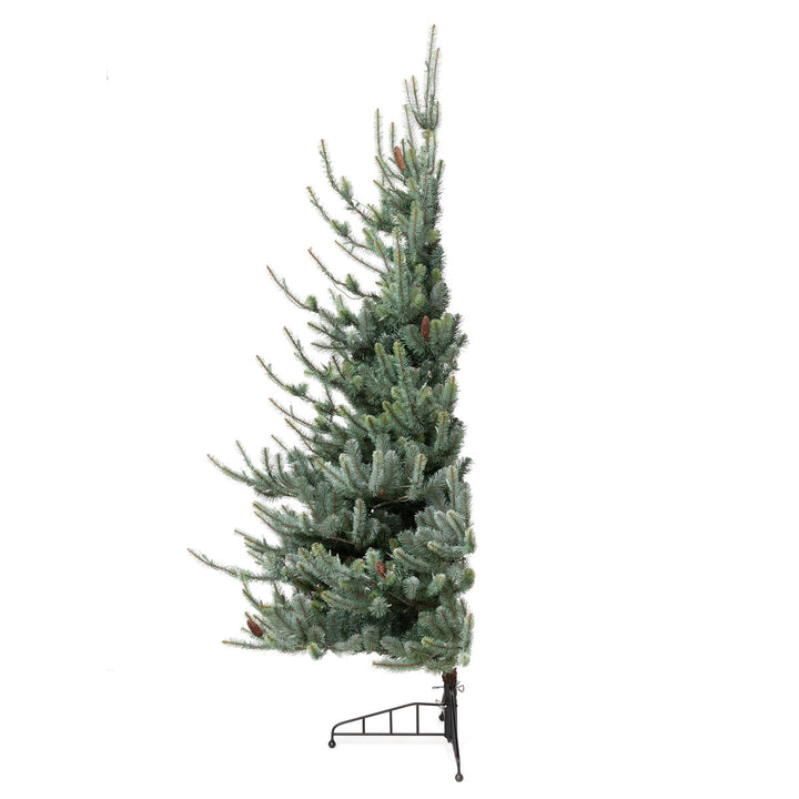 Park Hill Blue Spruce Half Christmas Tree, 7.5'