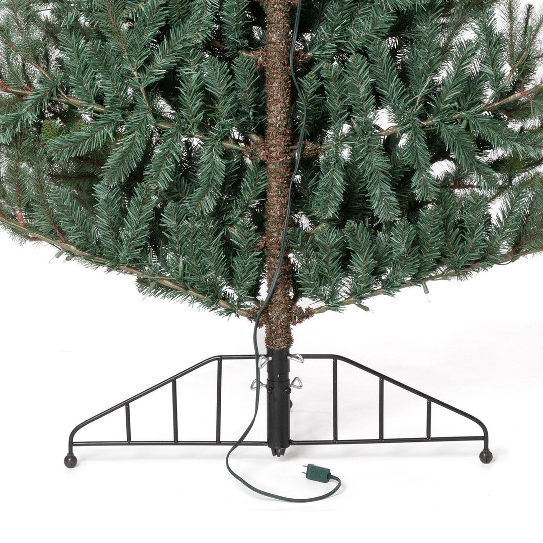 Park Hill Blue Spruce Half Christmas Tree, 7.5'