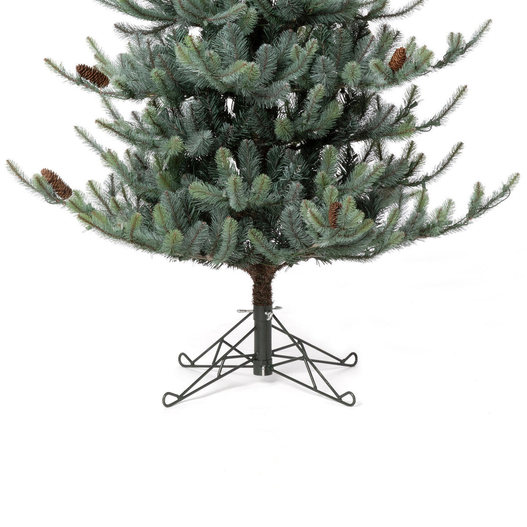 Park Hill Blue Spruce Slim Christmas Tree, 7.5'