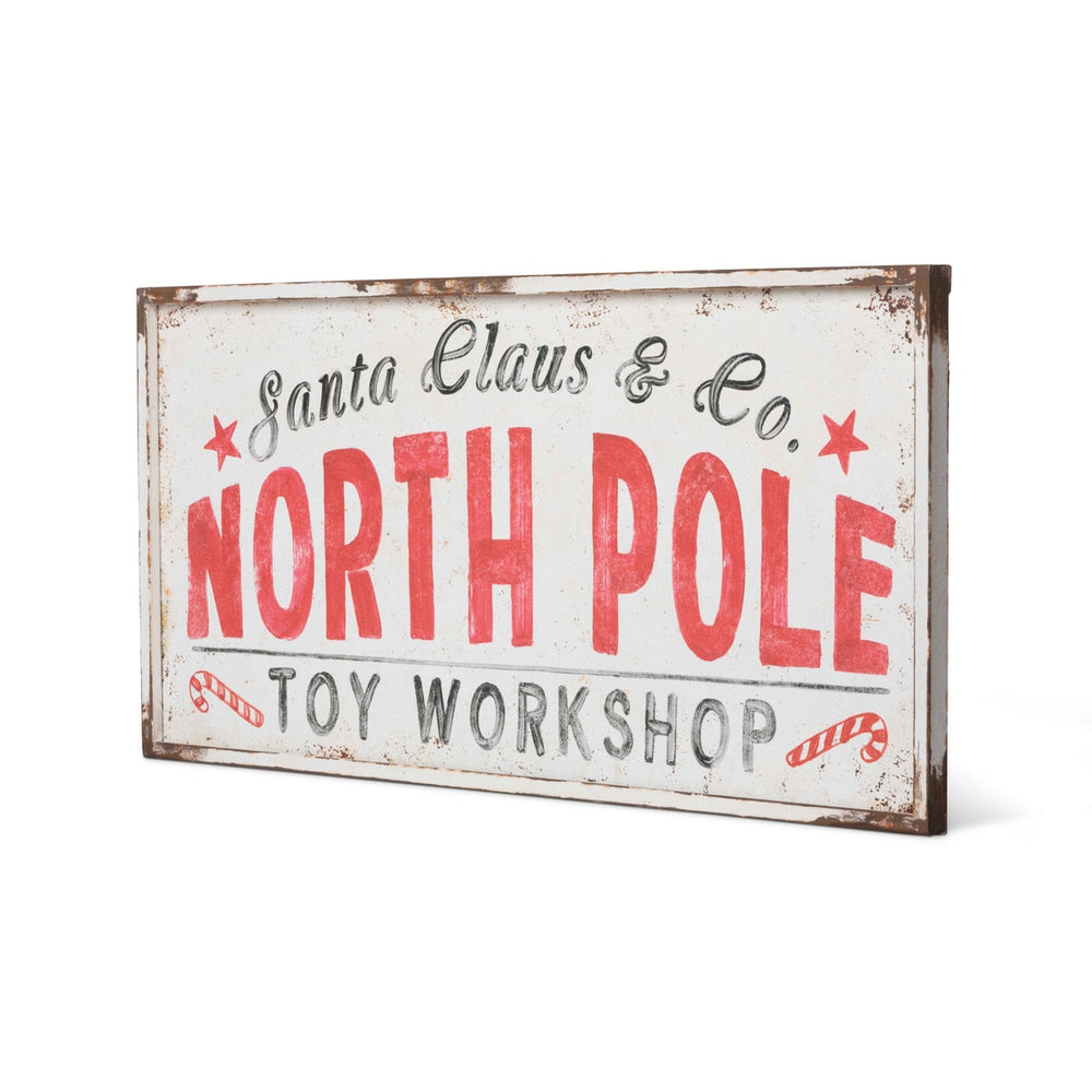 Toy Workshop Iron Plaque