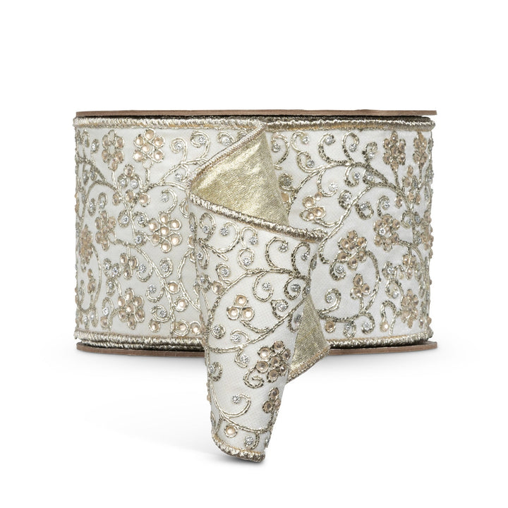 Fleurs Jardin Pattern Ribbon