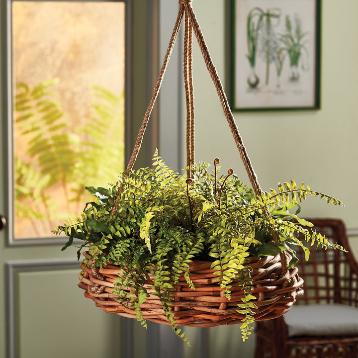 Rattan Hanging Basket