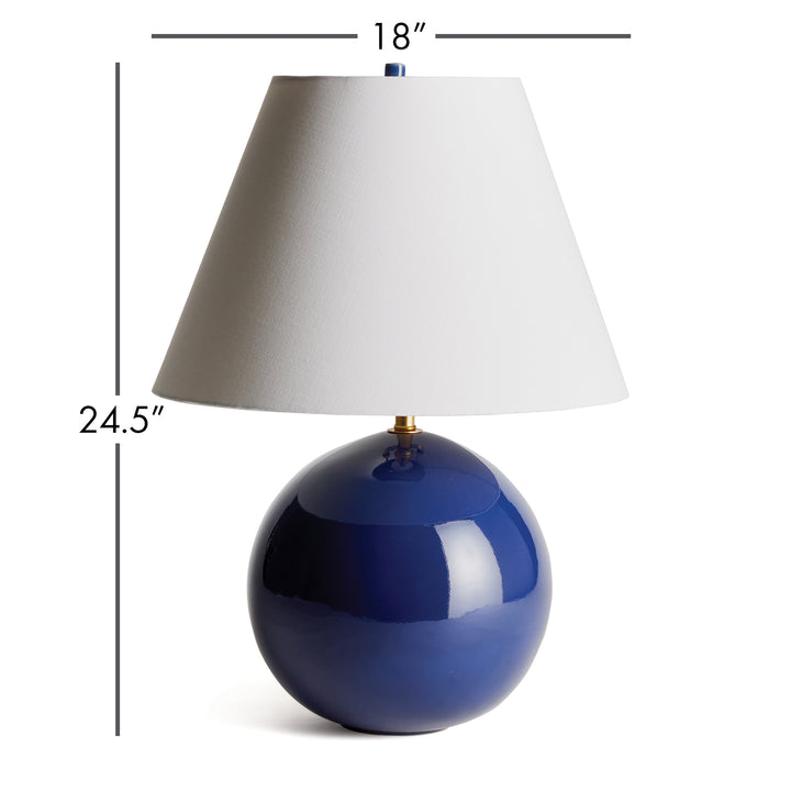 Bellamy Lamp, Blue