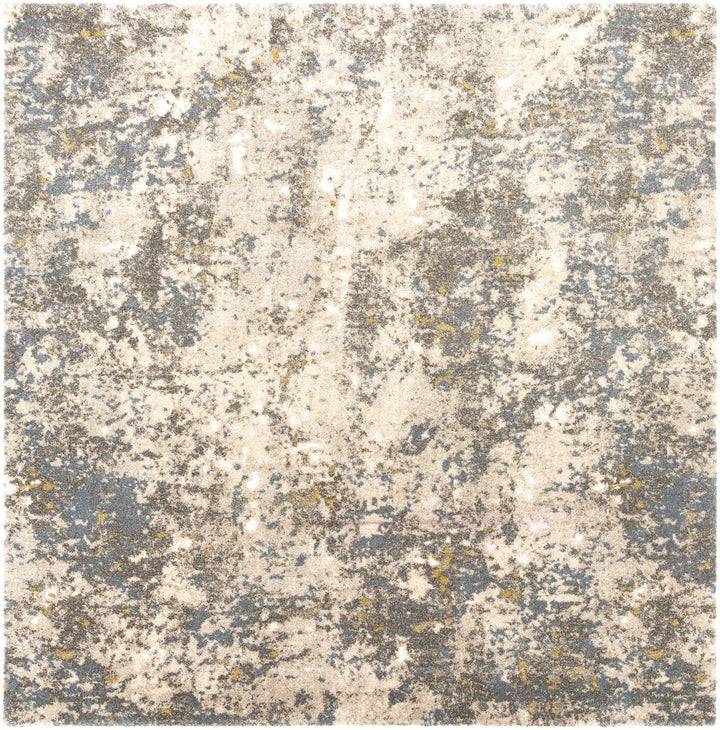 Alabaster Abstract Thick Luxe Rug