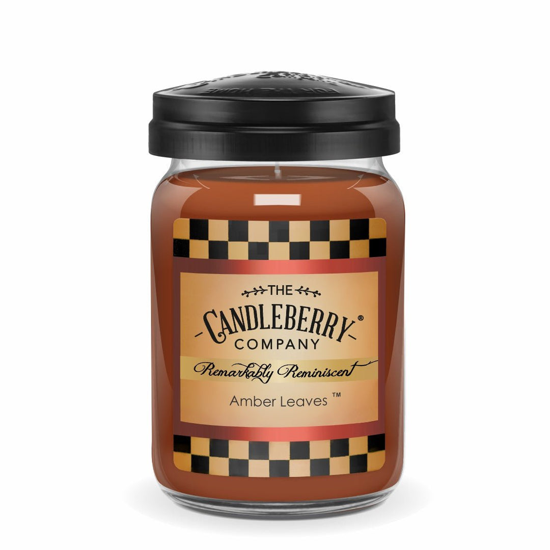 Amber Leaves™, Large Jar Candle (Collective)