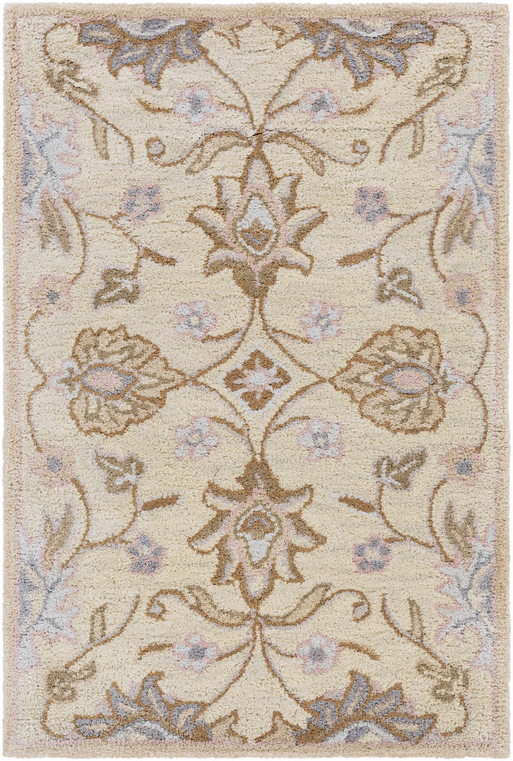 Conesus Hand Tufted Ivory 1109 Wool Rug