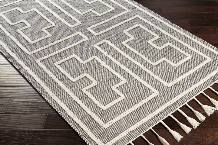 Azra Tasseled Jute&Wool Rug