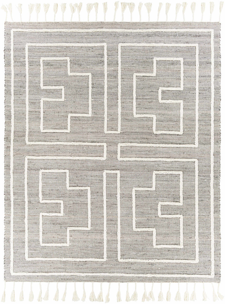 Azra Tasseled Jute&Wool Rug