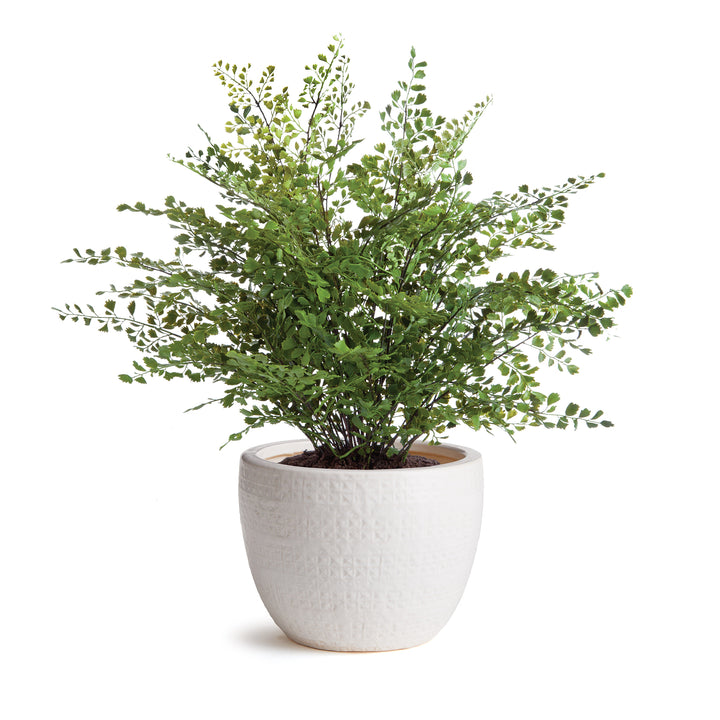 Shawna Pot Small, White