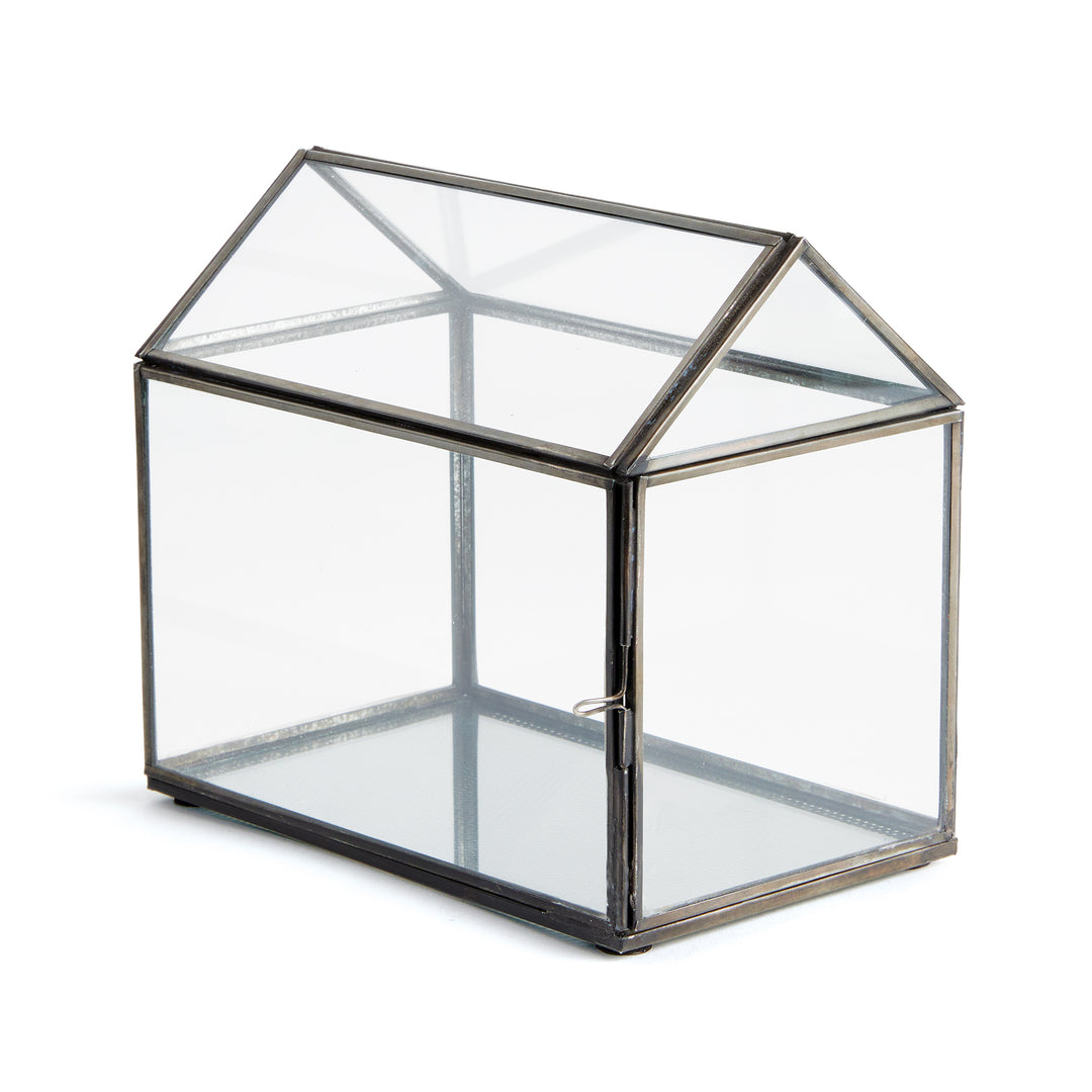 Cottage Terrarium Large, Black