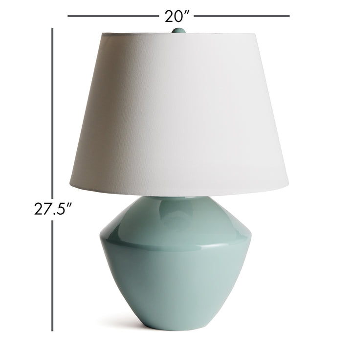 Clyde Lamp, Green / White