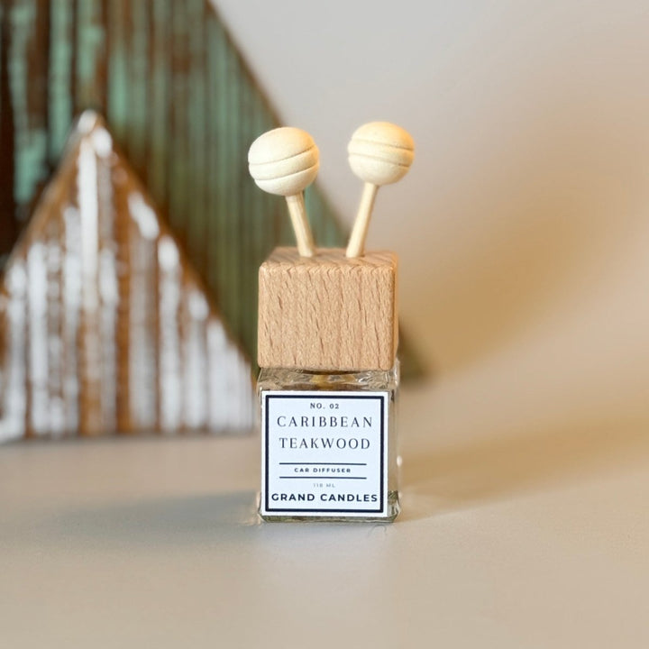 Caribbean Teakwood Car Diffuser