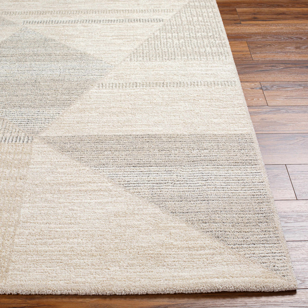 Chizu Geometric Neutral Luxe Rug