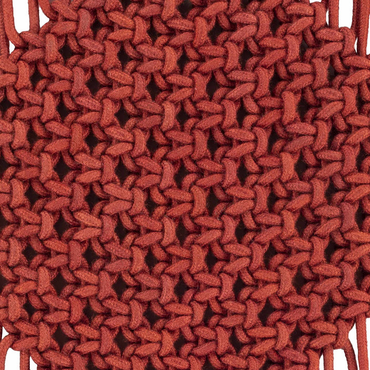 Columbio Rust Macramé Wall Hanging Decor