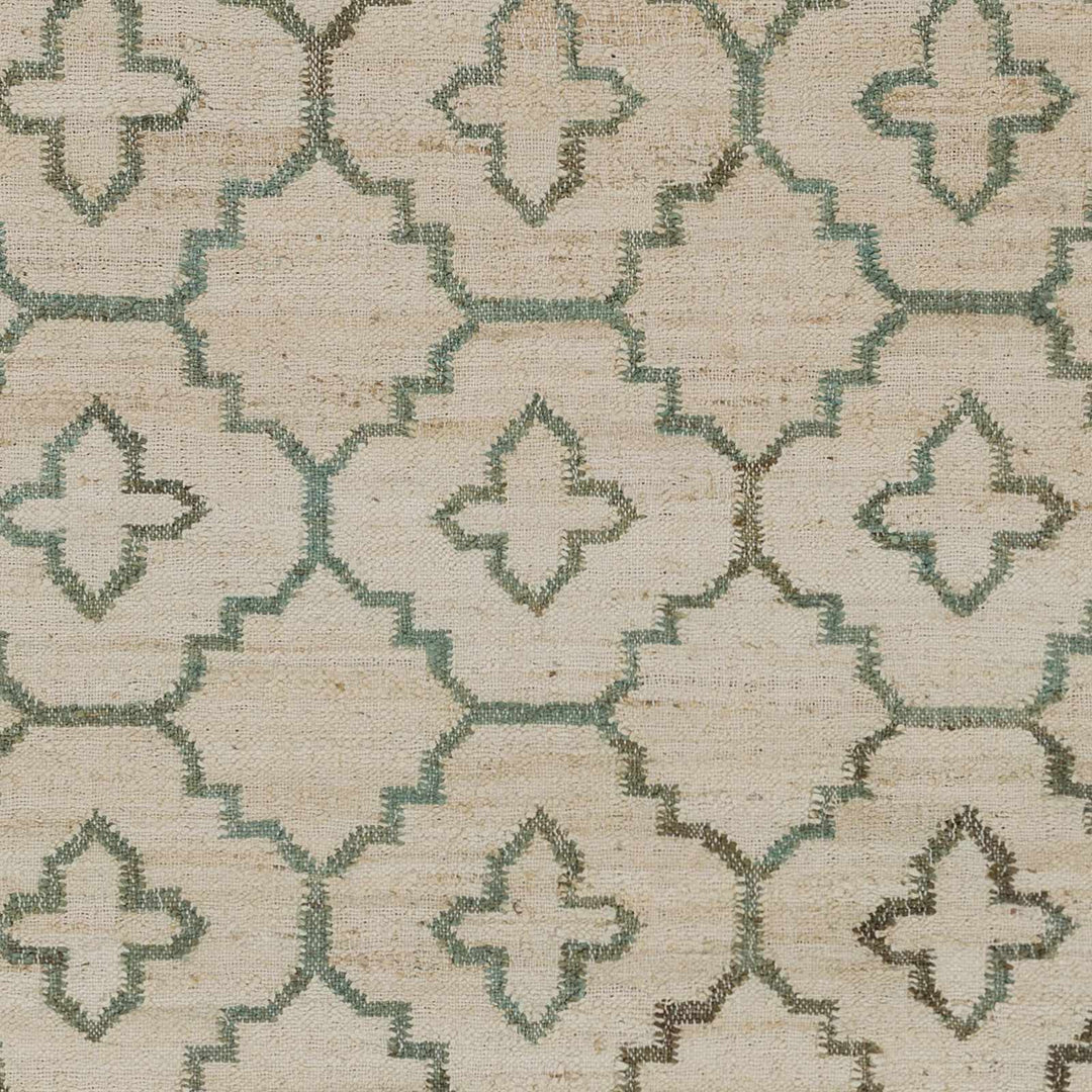 Coffeyville Handcrafted Fringed Jute Carpet - Clearance