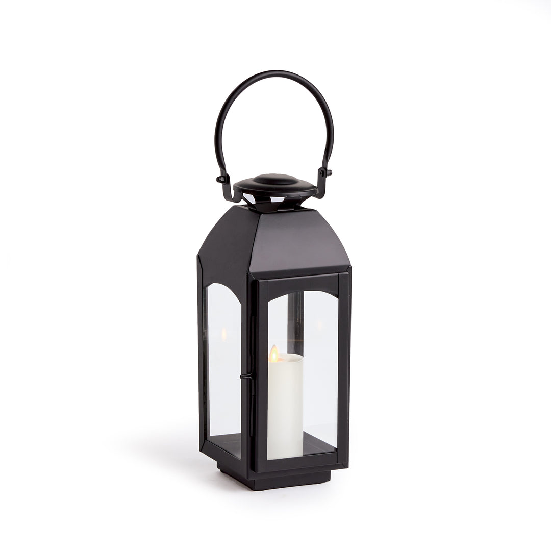 Antoinne Outdoor Lantern Small, Black