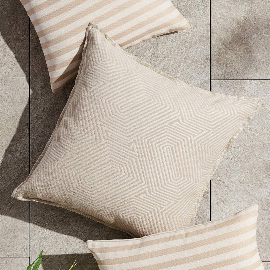 Geo Square Indoor-Outdoor Pillow 24"