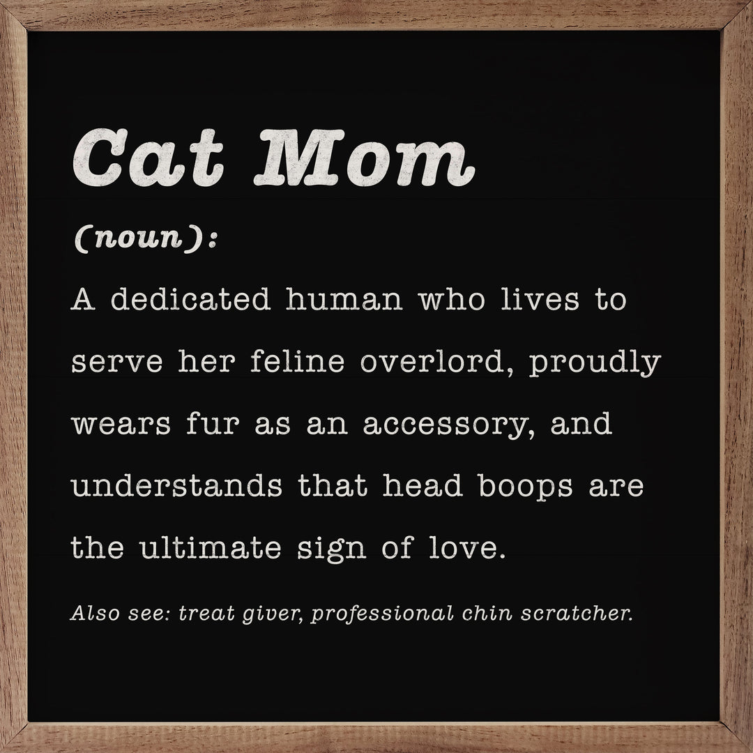 Cat Mom Definition