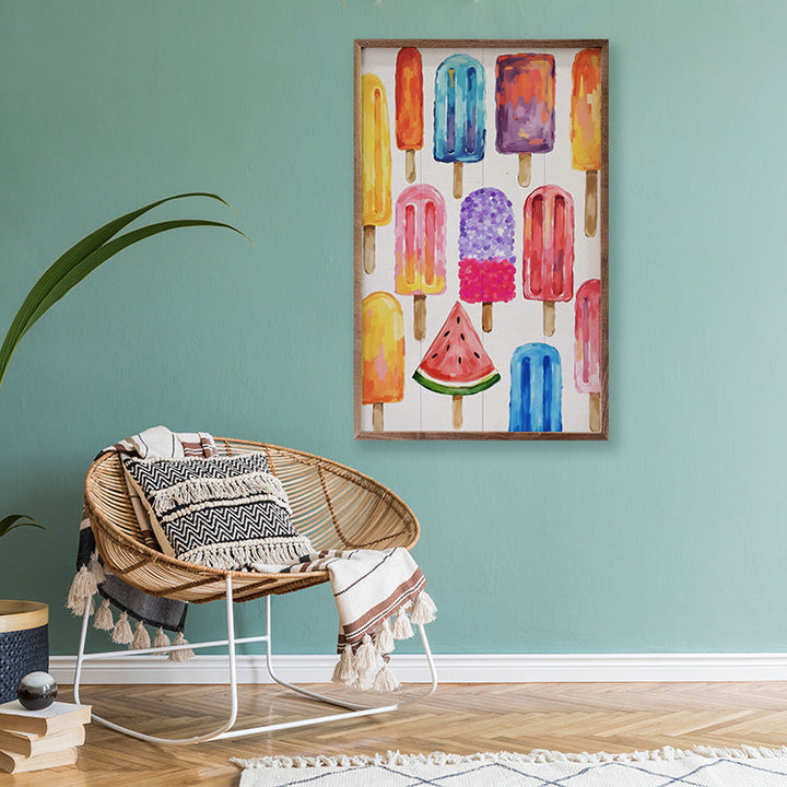 Colorful Popsicles
