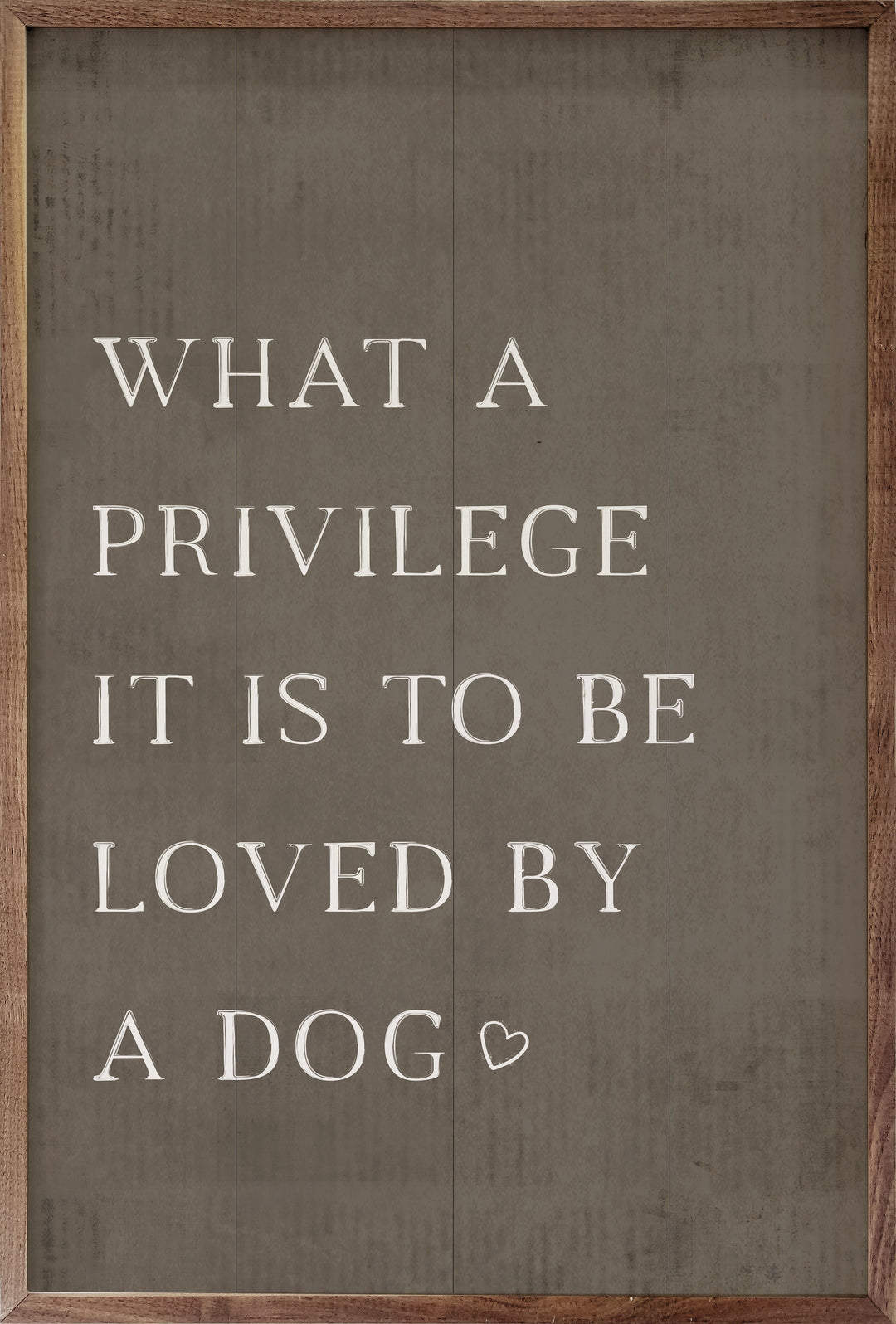 What A Privilege Dog