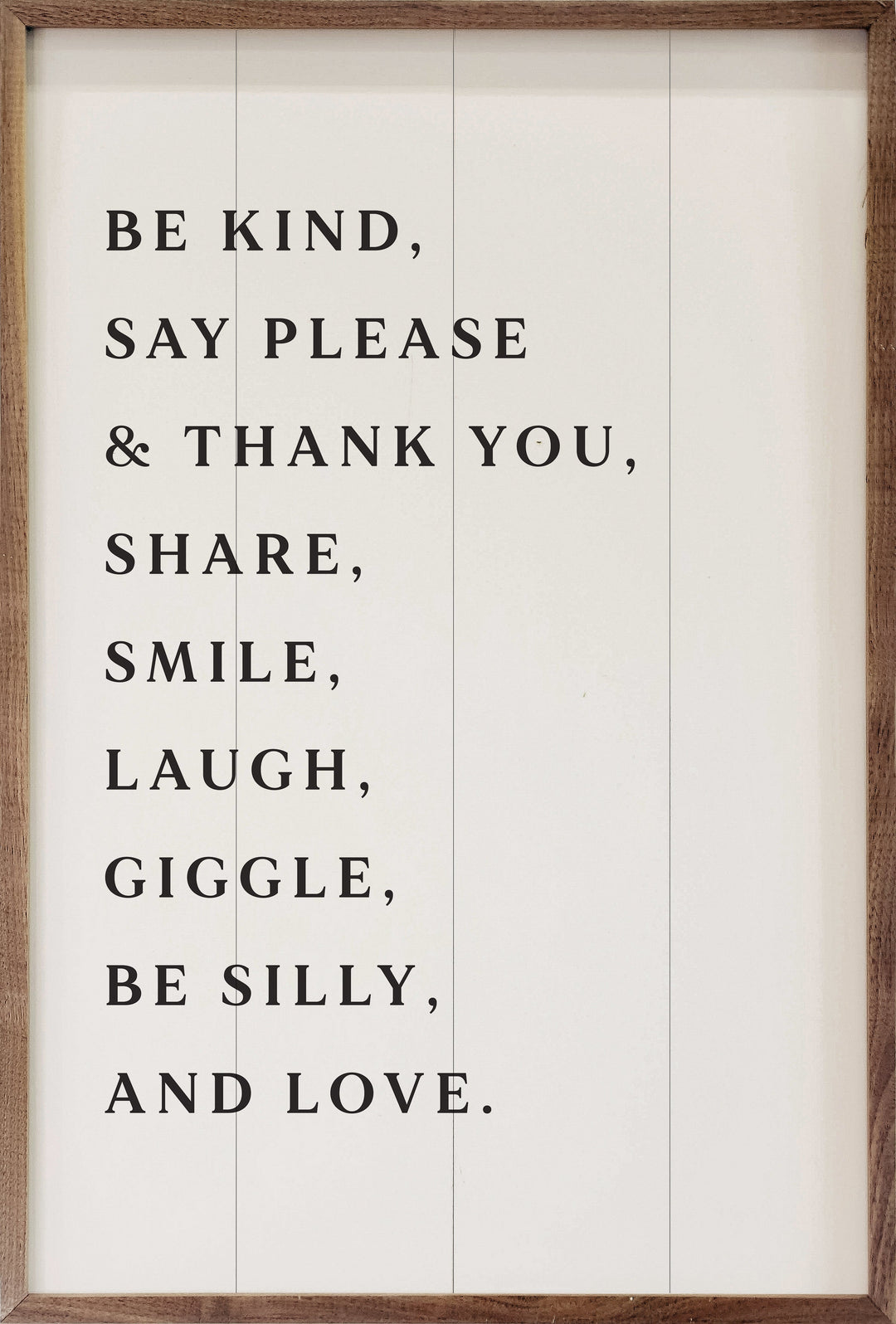 Be Kind Say Please