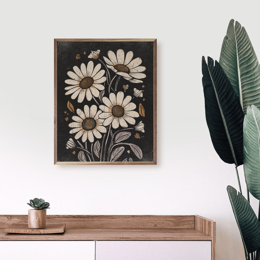 Daisies Black
