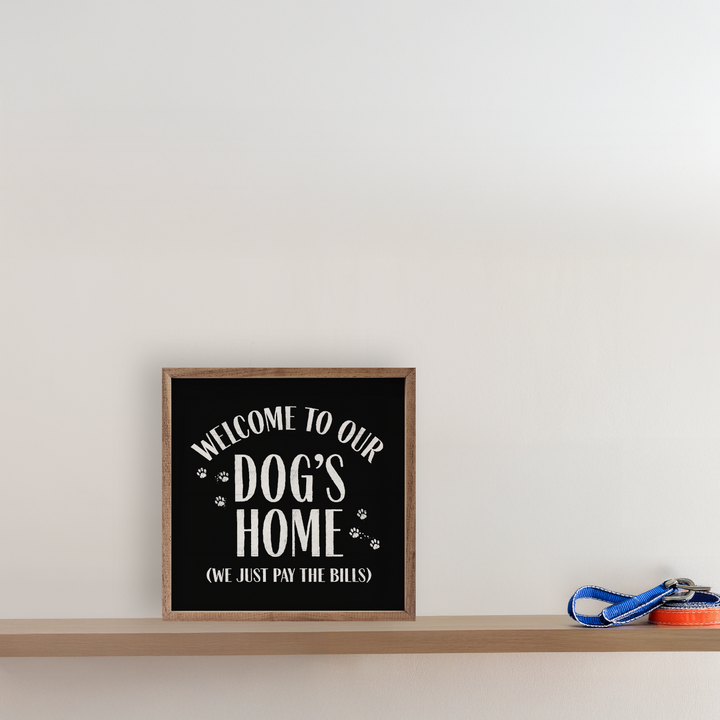 Welcome To Our Dog&