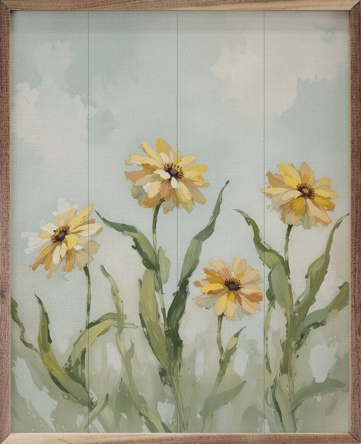 Yellow Field Of Flowers