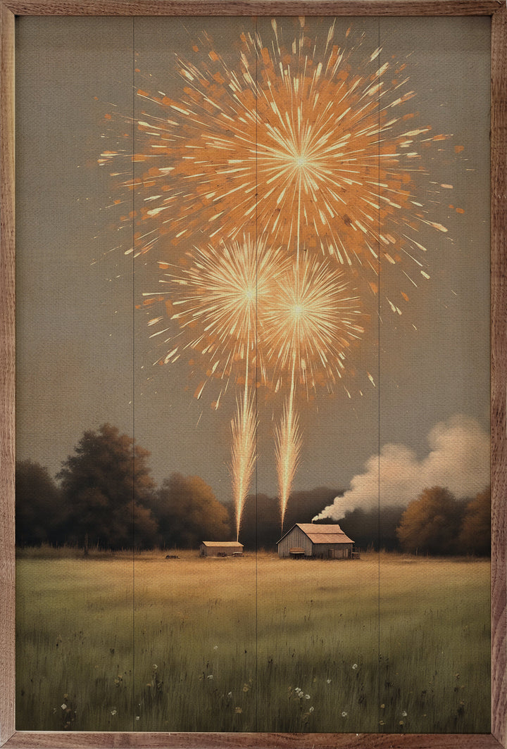 Fireworks On The Farm