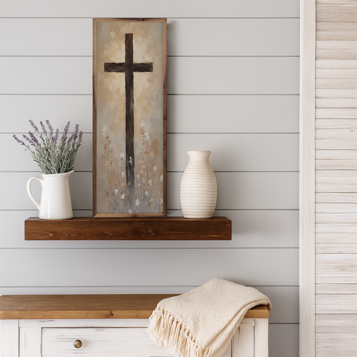 Cross With Flowers
