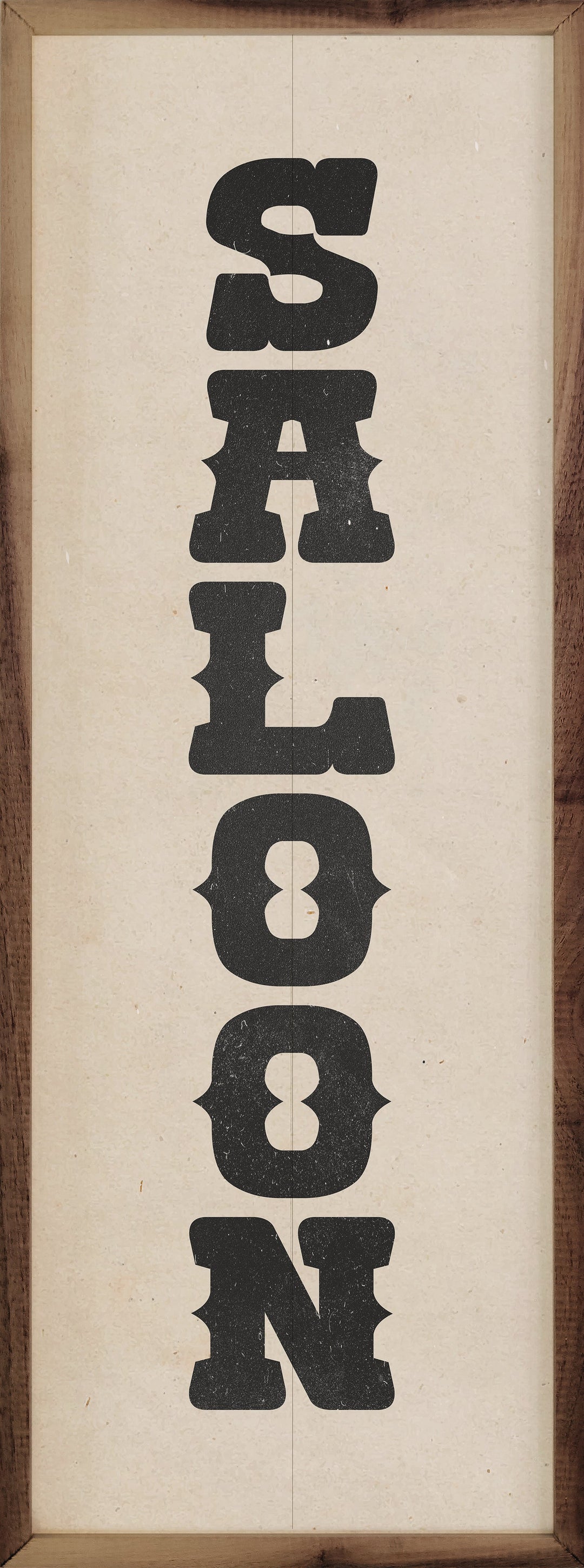 Saloon Vertical Black