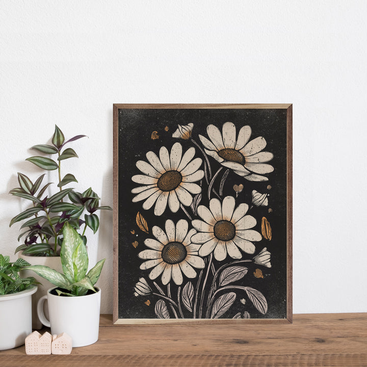 Daisies Black