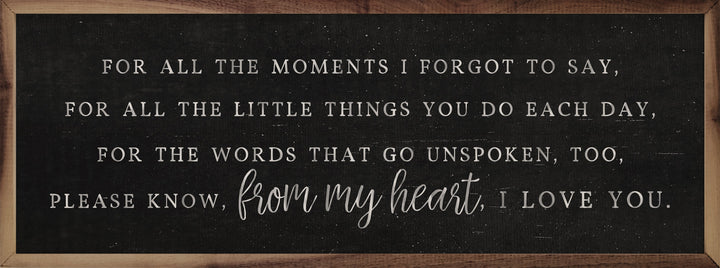 From My Heart