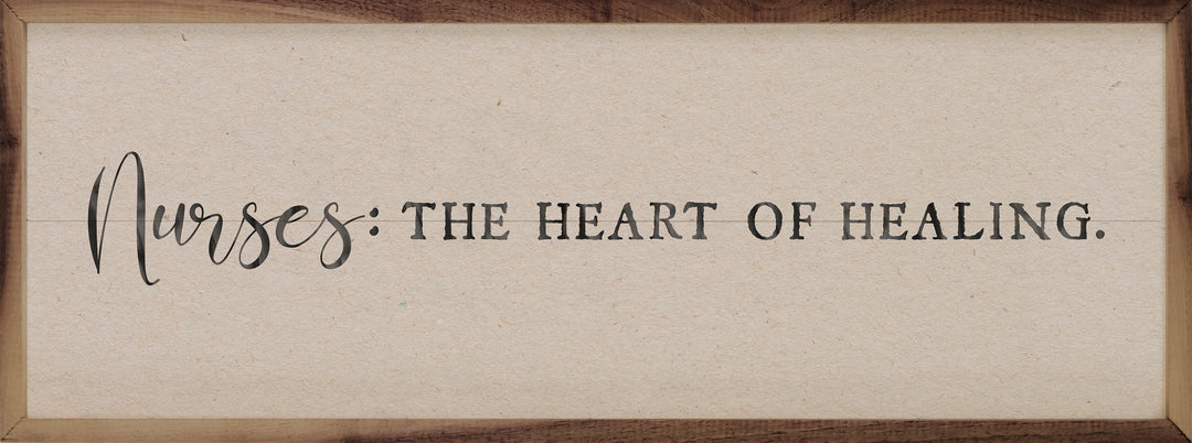 Nurses The Heart Of Healing