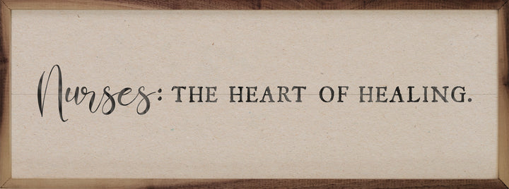 Nurses The Heart Of Healing