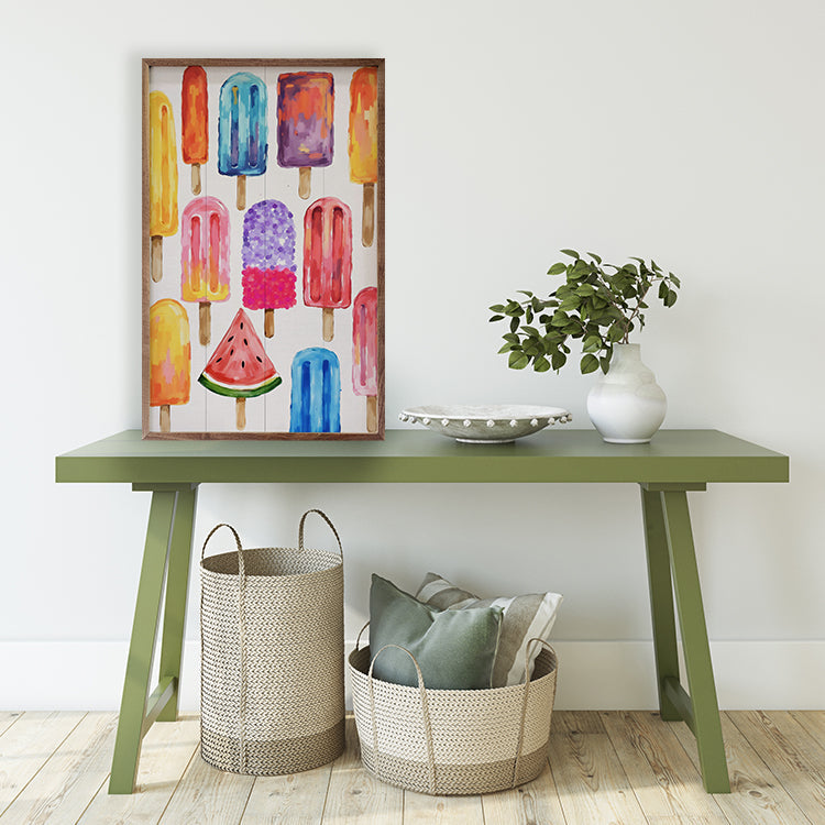 Colorful Popsicles