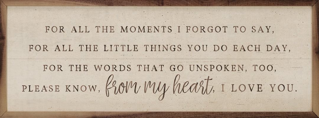 From My Heart
