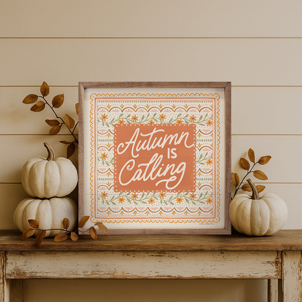 Blooming Autumn IV By Laura Marshall