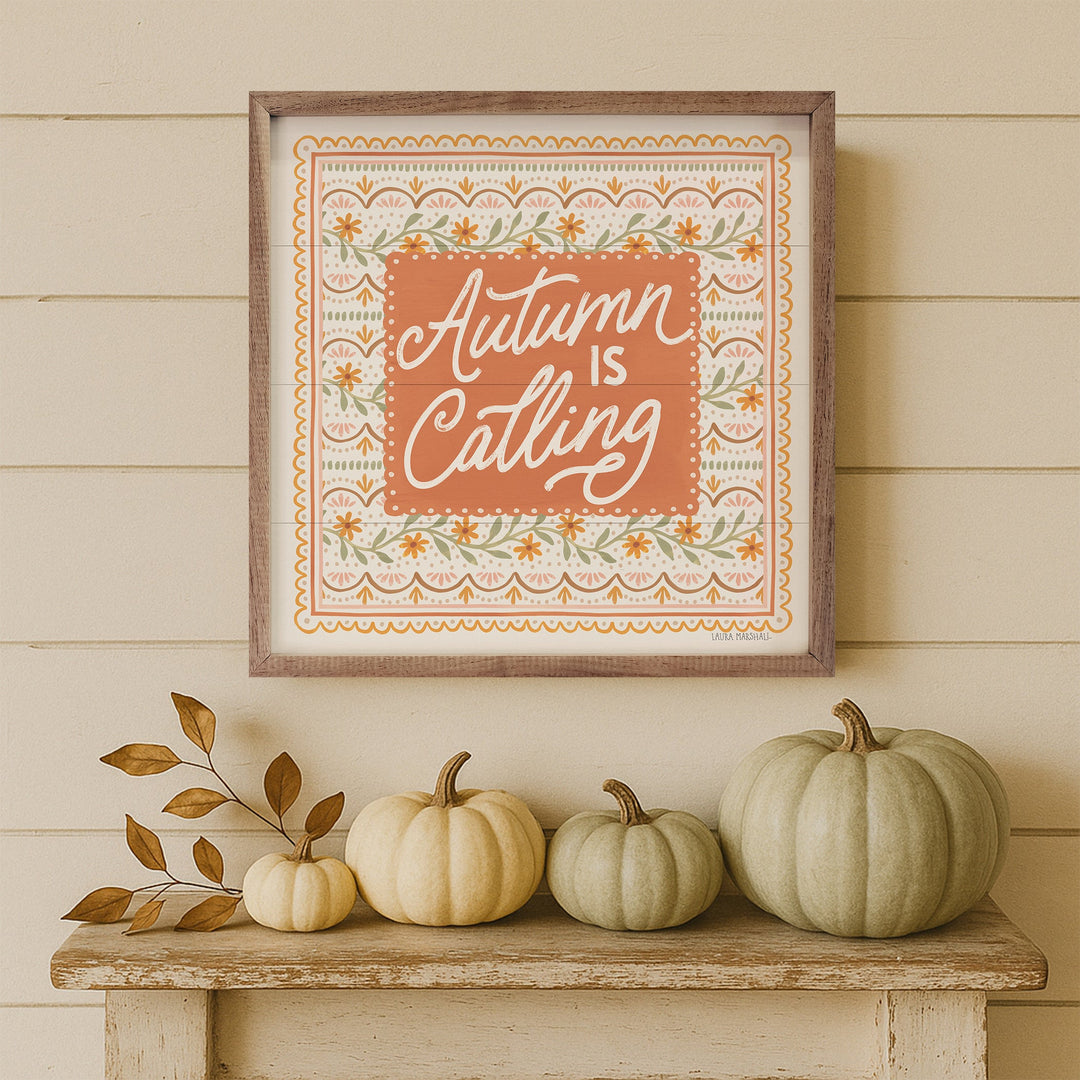 Blooming Autumn IV By Laura Marshall