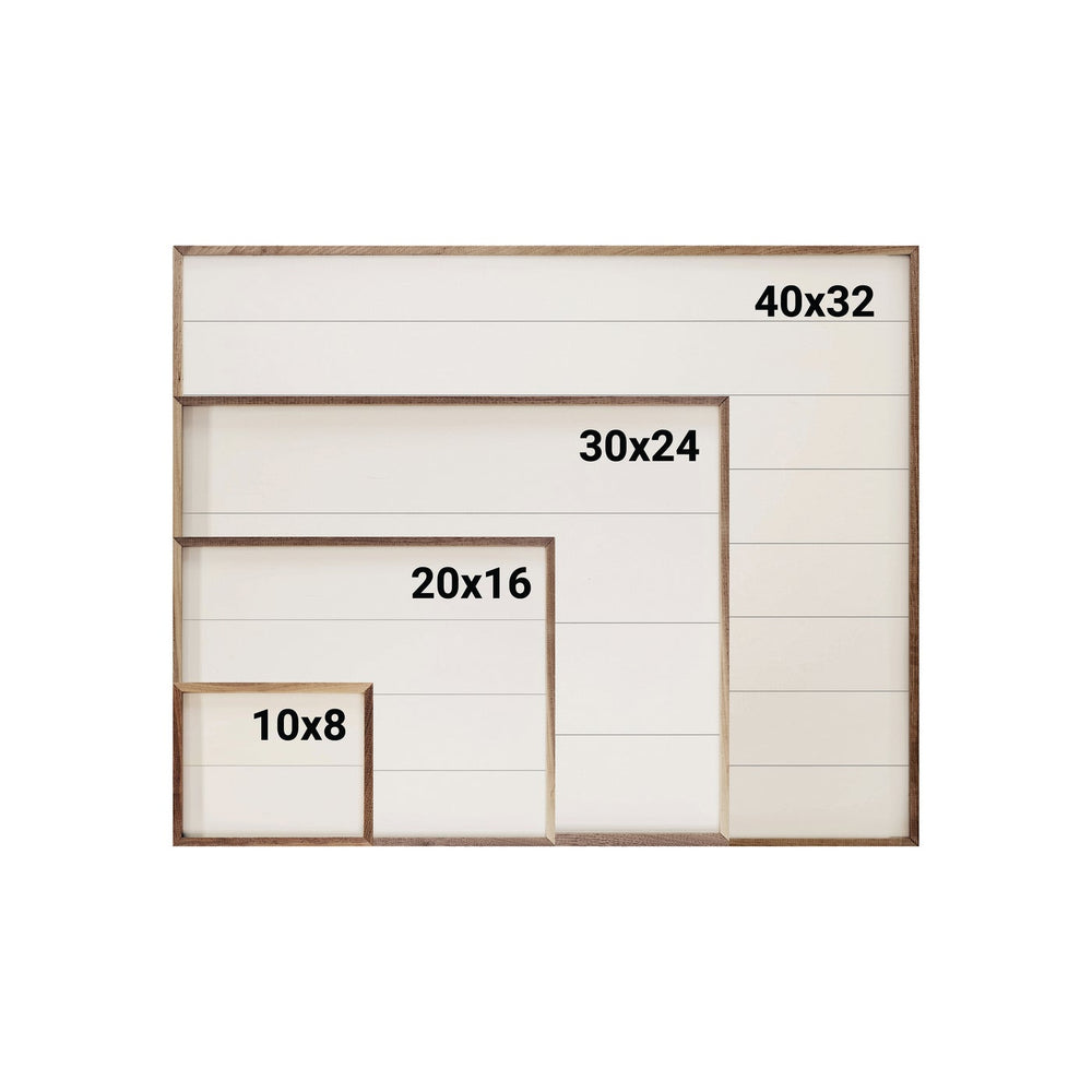 Whiteboard Marble Calendar