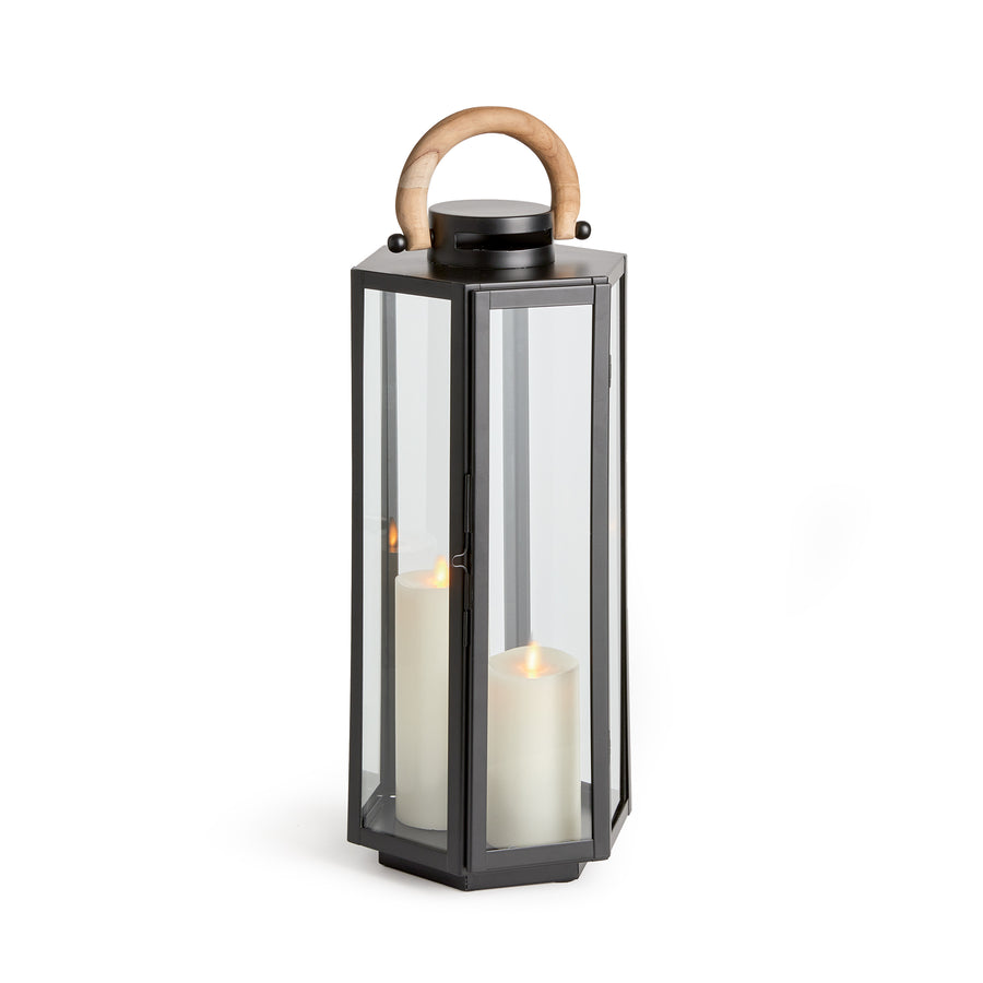 Dockside Outdoor Lantern Small, Black