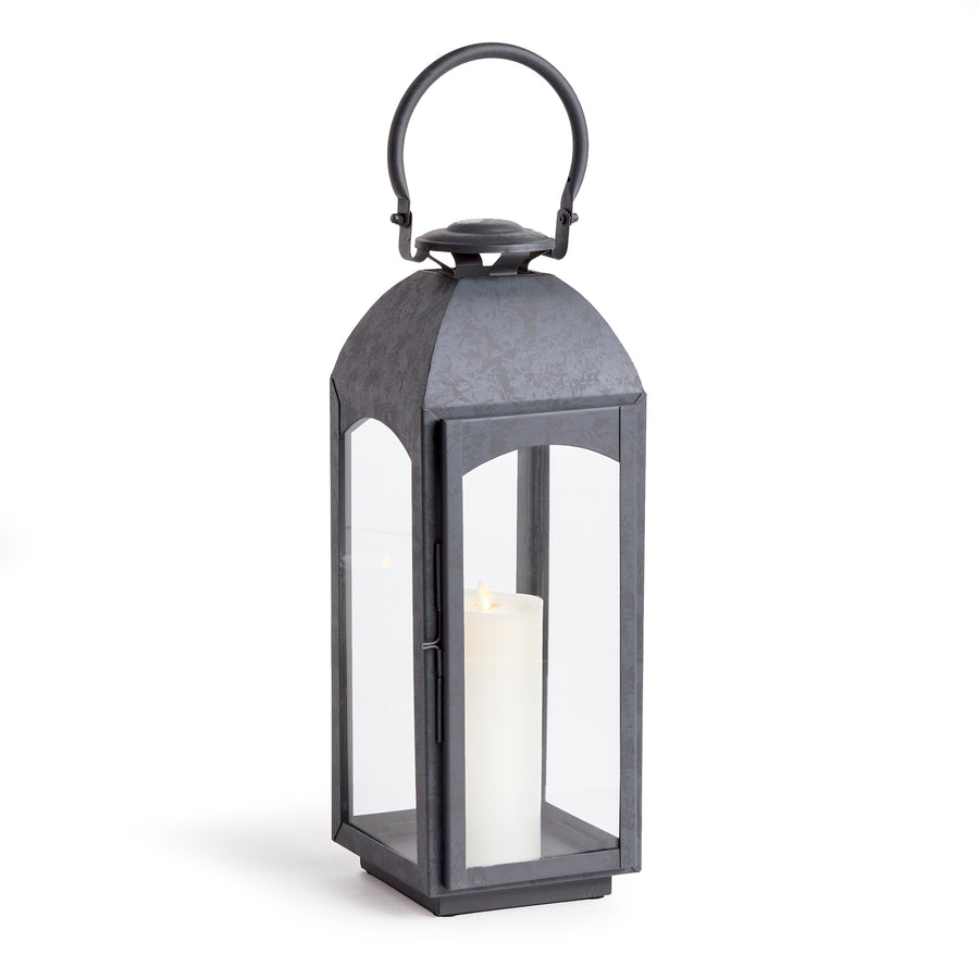 Antoinne Outdoor Lantern Large, Gray