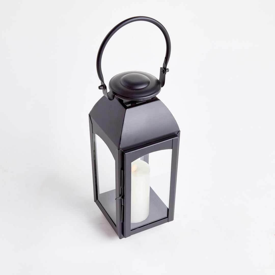 Antoinne Outdoor Lantern Small, Black