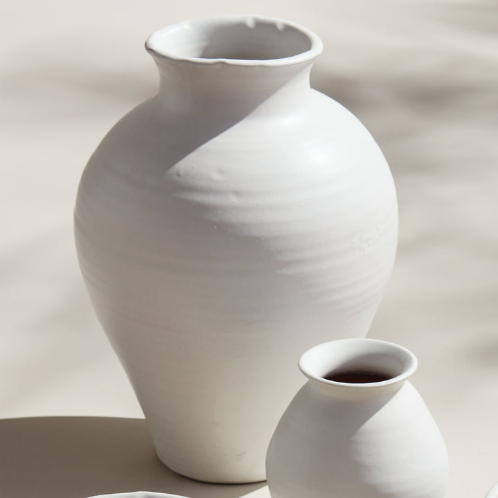 Mirela Vase Large, White