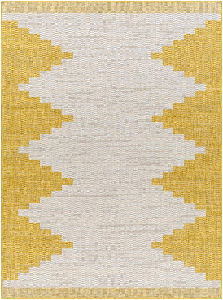 Djugun Yellow Outdoor Rug