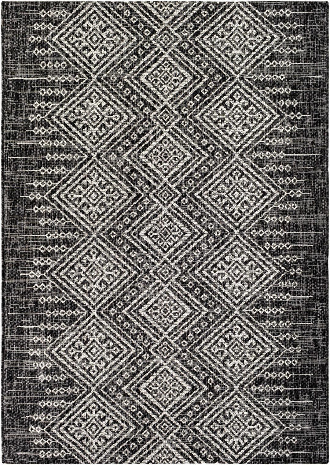 Frankville Black&White All Over Performance Rug